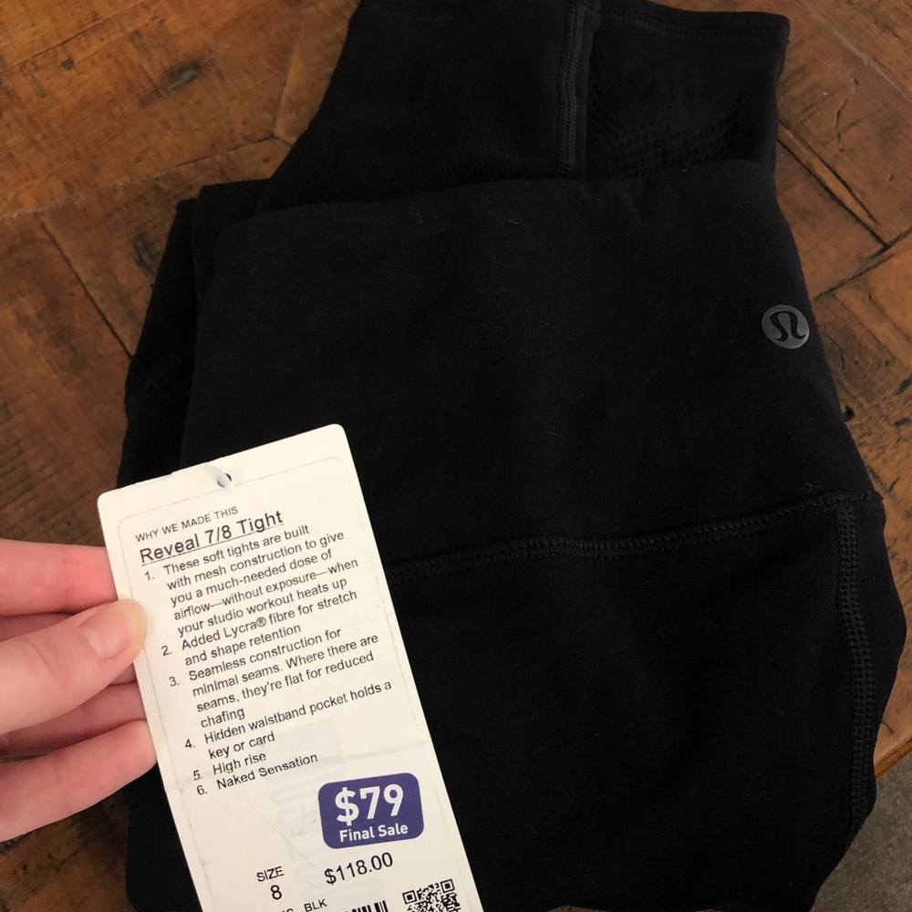 Lululemon 7/8 Reveal Tight
